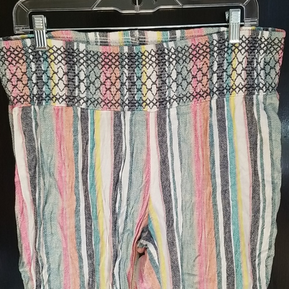 SO | colorful linen pants - Picture 2 of 6